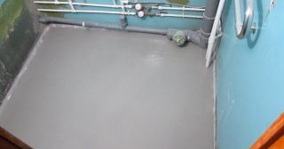 Наливной пол в туалете Кропоткин, цена от 895 руб.